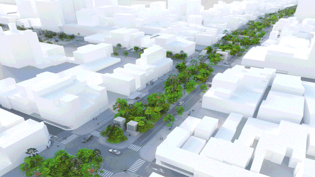 Streetscaping @海口：江东新区道路景观及公共家具设计方案征集